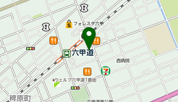 キコーナ 六甲道店の地図画像
