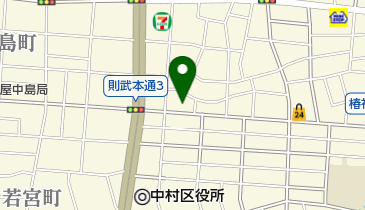 喫茶モーニングの地図画像