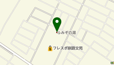 天然温泉 ふみぞの湯の地図画像