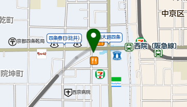 じゃんぼ総本店 阪急西院駅前店の地図画像