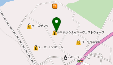 アーバンコンセプトストア&リゾート おやまゆうえんハーヴェストウォーク店の地図画像