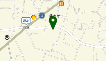 クスリのアオキ 蓮沼店の地図画像