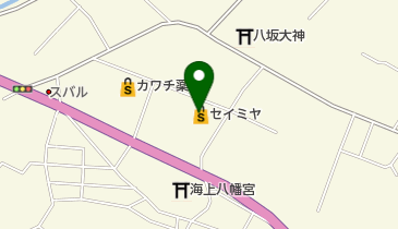 LaundryCasa(ランドリーカーサ) セイミヤ銚子四日市場店の地図画像