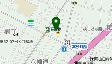 DAISO(ダイソー) 近商ストア東湊店の地図画像