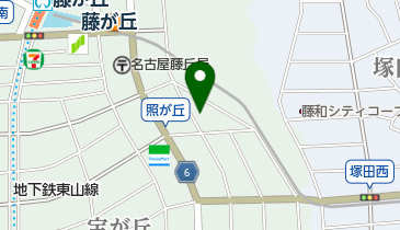 中部学生ゴルフ連盟の地図画像