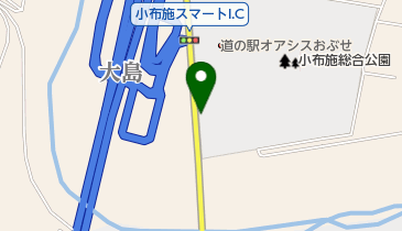 小布施オープンオアシスの地図画像