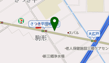 フラミンゴの地図画像