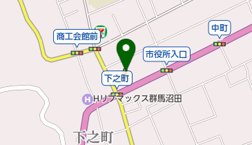 沼田市歴史資料館の地図画像