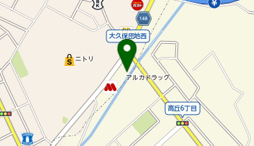 ARKA drug(アルカドラッグ) 大久保店の地図画像