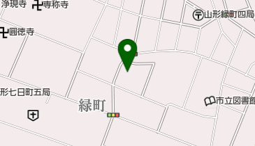 真如苑 山形支部の地図画像