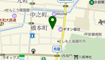 花りん 祗園店の地図画像