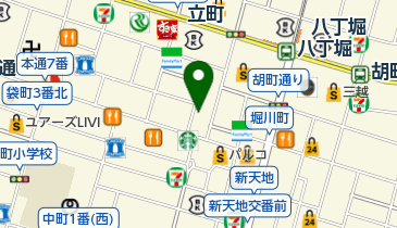 TEA PUBLIC(ティーパブリック)の地図画像