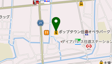 しらかば ポップタウン住道 オペラパーク店の地図画像