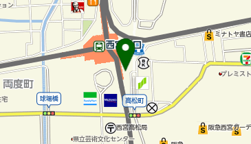 アナップ 阪急西宮ガーデンズ校の地図画像