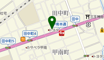 欧和食 ラインの地図画像