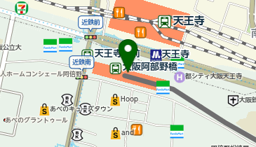 矢場とん 大阪あべのハルカス店の地図画像