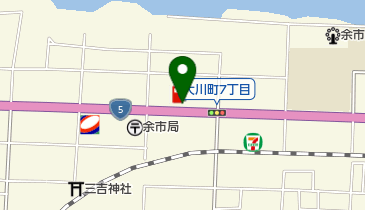 うに専門店世壱屋 余市実家店の地図画像