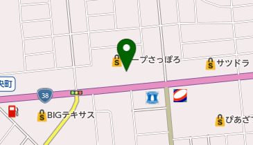 クランベリー 札内店の地図画像