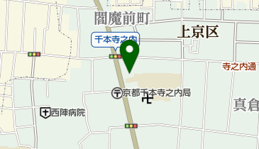 ドラッグひかり 千本今出川店の地図画像