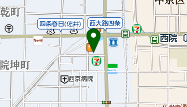 樫尾食堂の地図画像