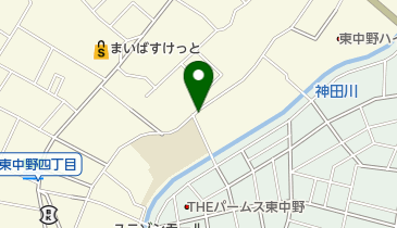 けやき公園の地図画像