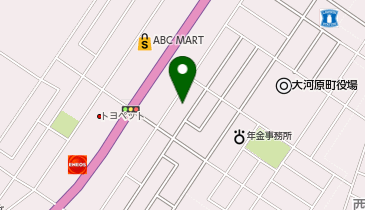 スーパービッグ 大河原店の地図画像