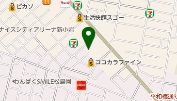 Colors(カラーズ) 新小岩店の地図画像