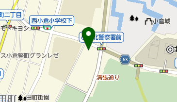 福岡保護観察所 北九州支部の地図画像