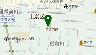 DENIMDOSU(デニムドス)西陣本店の地図画像