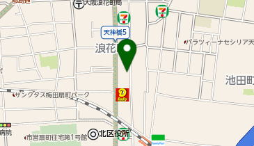 PASTICCERIA AMARENA(パスティッチェリア・アマレーナ) 天神橋5丁目店の地図画像