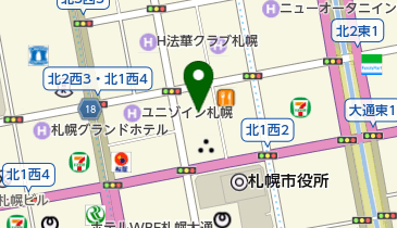 一夜干しと海鮮丼 できたて屋 時計台店の地図画像