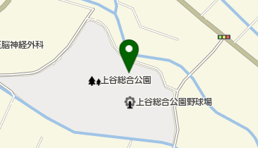 上谷総合公園 テニスコートの地図画像