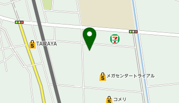 ヘアカラー専門店CASA COLOR(カーサカラー) メガセンター石下店の地図画像
