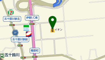 ヘアカラー専門店CASA COLOR(カーサカラー) イオン伊勢店の地図画像