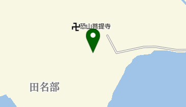 恐山霊場の地図画像