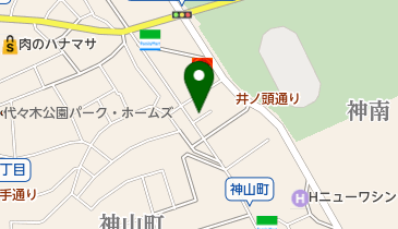 富ヶ谷食事研究所の地図画像