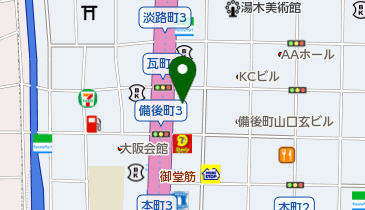 有限責任 あずさ監査法人 大阪事務所の地図画像