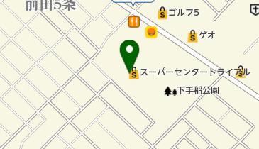 アイフォンクリア トライアル手稲店の地図画像