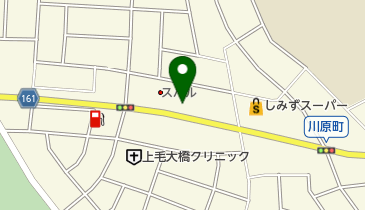 虎屋本店 前橋川原店の地図画像