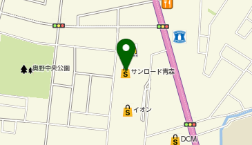 スクールショップ プラザA サンロード青森店の地図画像