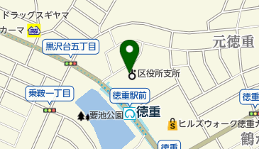 ユメリア 徳重の地図画像