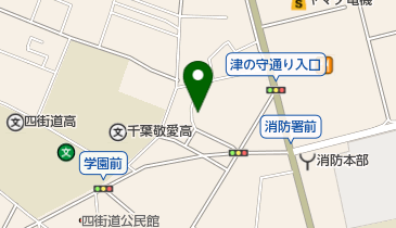 日本基督教団 四街道教会の地図画像