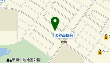 お料理 花うたの地図画像