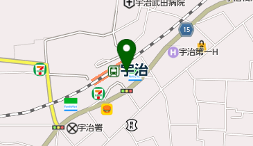 宇治市男女共同参画支援センターの地図画像