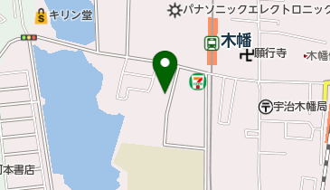 宇治市木幡公民館の地図画像