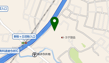 トヨタ部品神奈川共販株式会社 横浜店・東店の地図画像