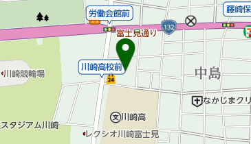 トヨタ部品神奈川共販株式会社 川崎店の地図画像