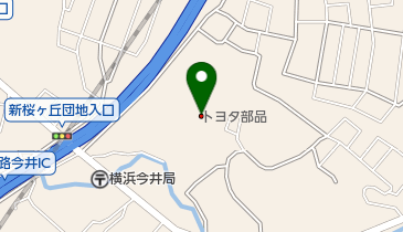 トヨタモビリティパーツ株式会社 神奈川支社 横浜店の地図画像
