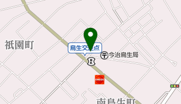 毎日新聞 南部東部販売所の地図画像