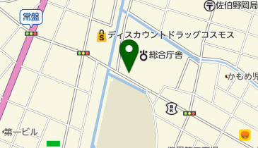 佐伯土木事務所の地図画像